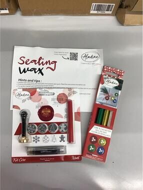 Aladine sealing wax kit in Noel brand new in package from HSN